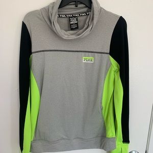 Scoop neck gym sweater